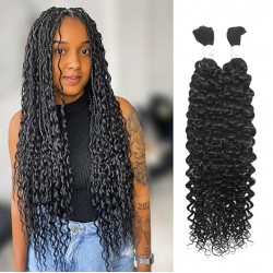 Human Hair for Braiding No Weft  Brazilian Virgin Curly Human Hair Extensions
