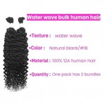 Human Hair for Braiding No Weft  Brazilian Virgin Curly Human Hair Extensions