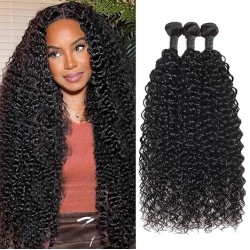 Brazilian jerry curly virgin hair bundles Jerry curl weave Human Hair