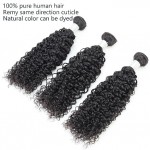 Brazilian jerry curly virgin hair bundles Jerry curl weave Human Hair