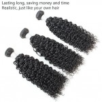 Brazilian jerry curly virgin hair bundles Jerry curl weave Human Hair